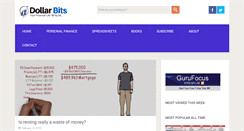 Desktop Screenshot of dollarbits.com